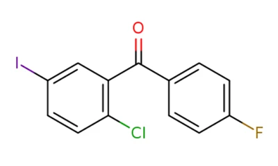 (2-хлоро-5-јодфенил) (4-флуорофенил) метанон (ЦАС: 915095-86-2)